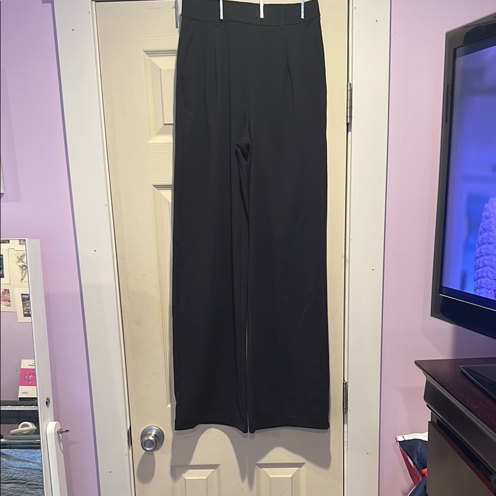HALARA Black Wide Leg Pants